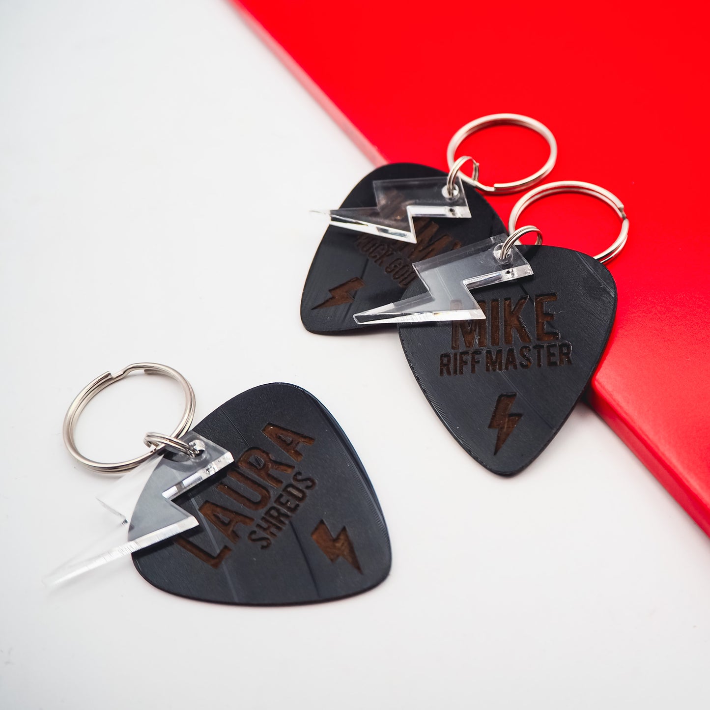 Personalised Upcycled Vinyl Record Keyring