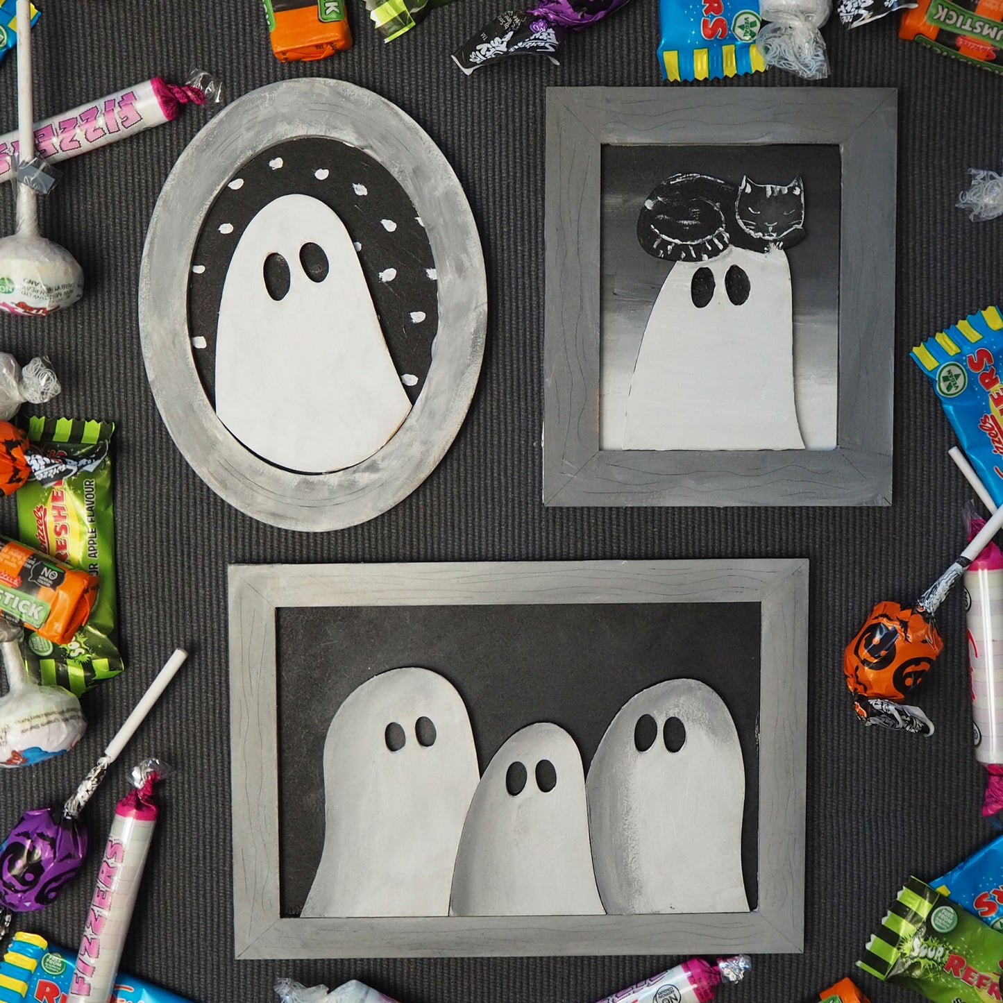 Halloween DIY Picture Frames