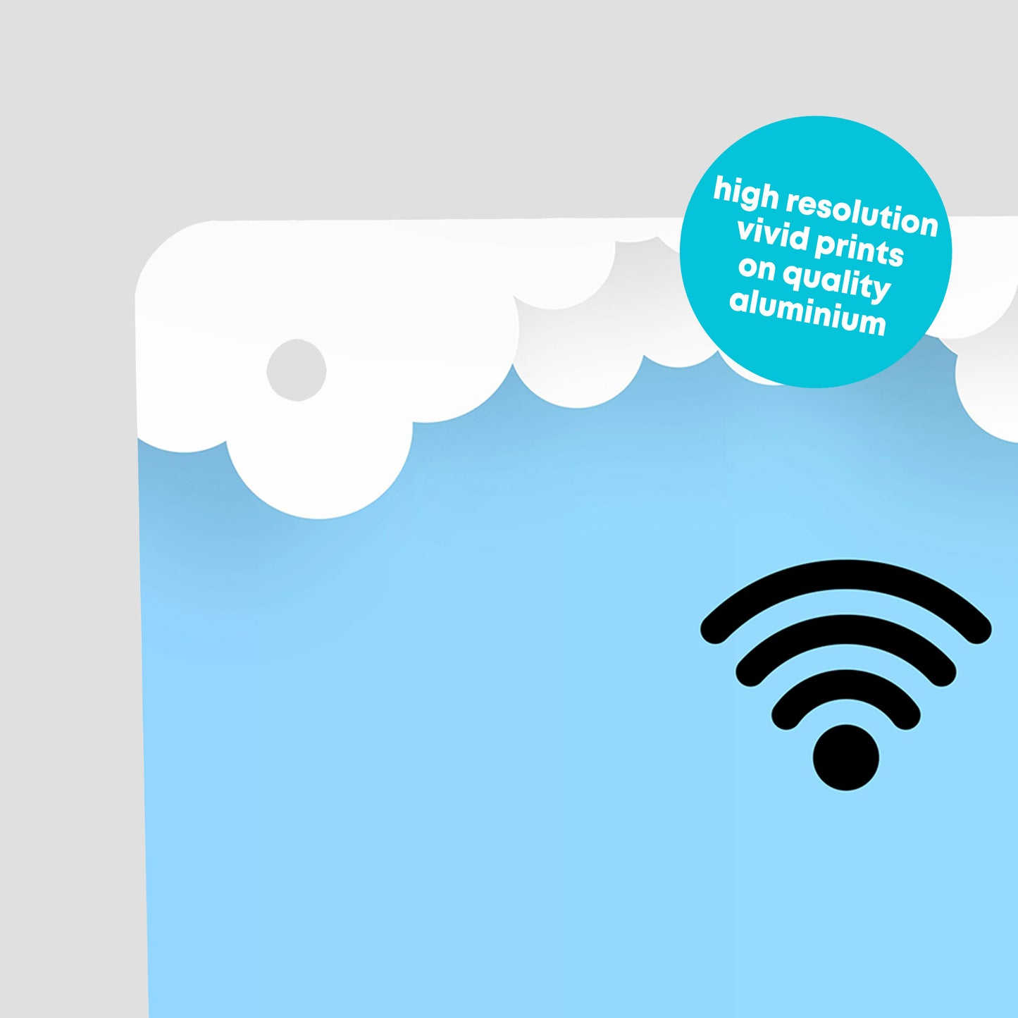 Join Our Wi-Fi Personalised Business Metal Wall Sign