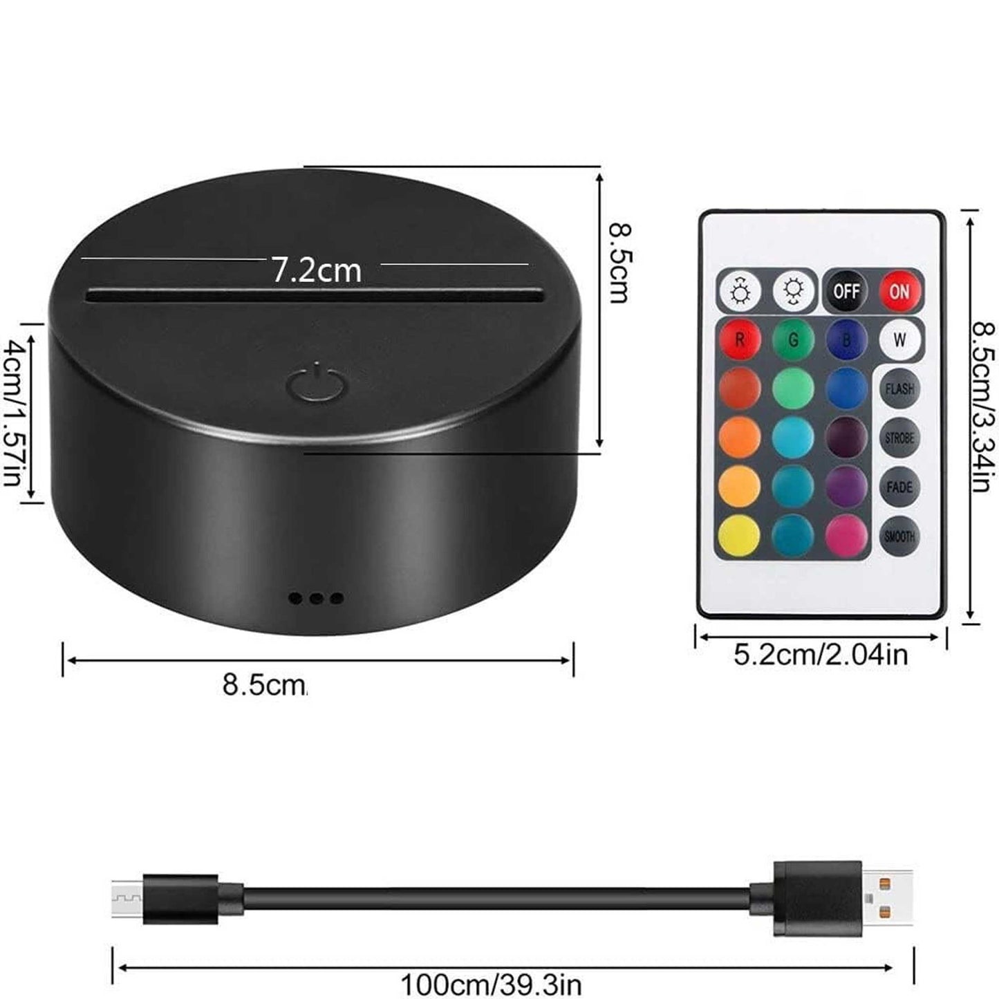 Light-up Games Room Themed LED Colour Changing Lamp