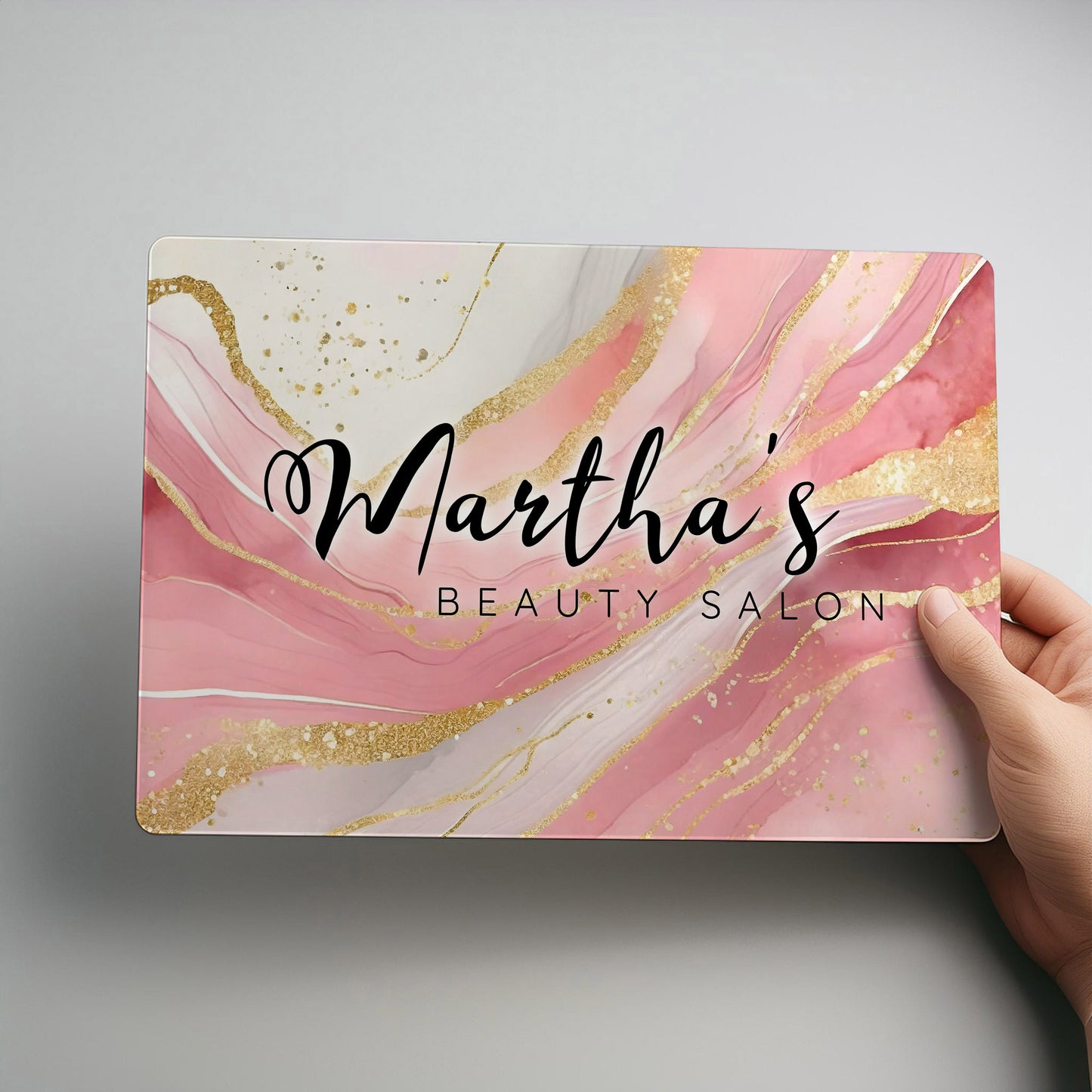Beauty Salon Business Personalised Metal Wall Sign