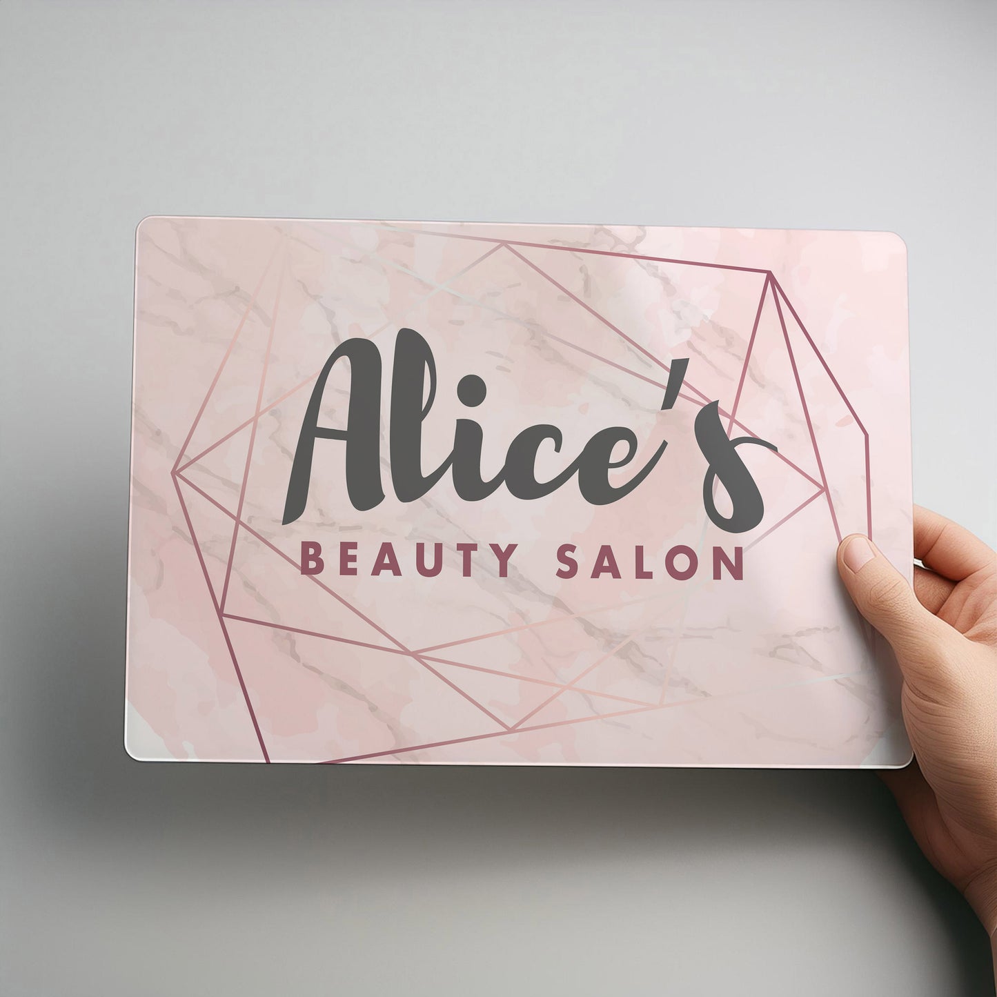 Beauty Salon Personalised Business Metal Wall Sign